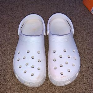 White Crocs